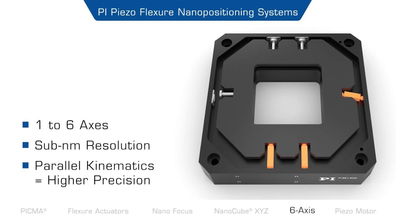 P-611.3 NanoCube® XYZ Nanopositioner