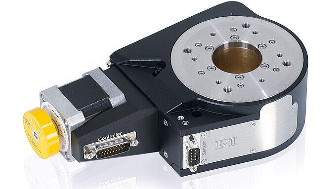 Rotary Stages with Stepper or DC Motors