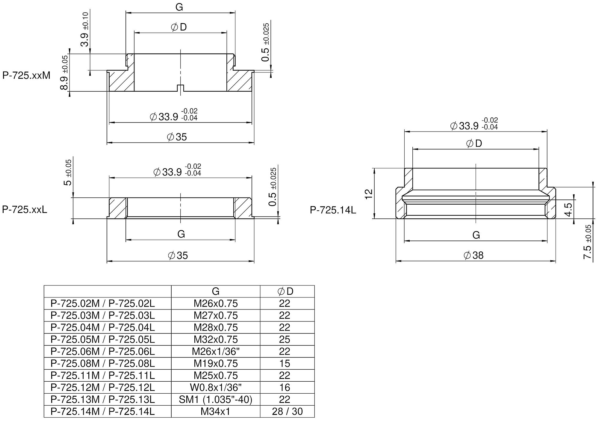 mm Michael Kors MK2079U Zermatt L (61 - 17) with Silver lenses