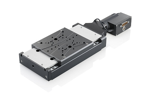 Der Präzisions-Linearversteller M-406 als DC-Motorvariante mit integrierten ActiveDrive Verstärkern